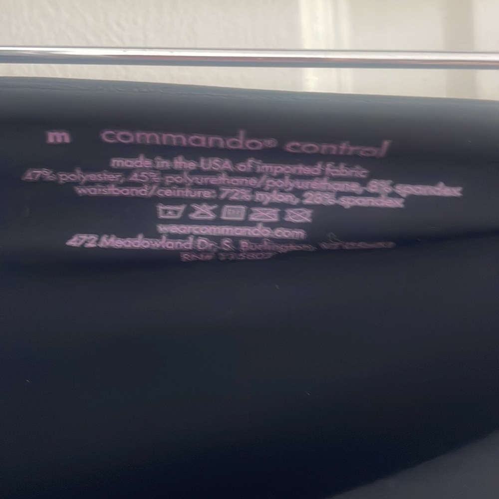 Commando Control Leggings Size Medium - image 5